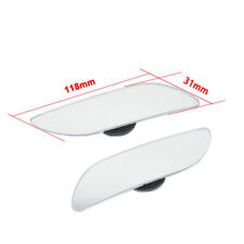 Car Blind Sport Mirror Driver Side 360° Wide Angle HD Convex Auto Rear View x2