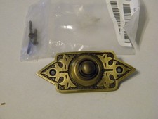 Antique Brass Doorbell Button