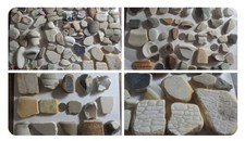 1.6kg 150 Sea Pottery pieces Sea China Sea Glass Lined Beach Mosaic Ceramic Art