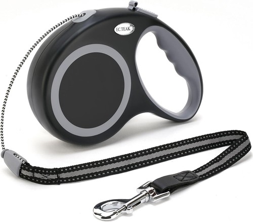 Teak retractable dog leash - ec.teak,