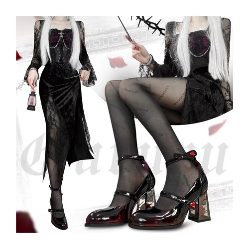 Shoes gothic heel - shoes,