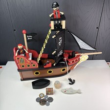 Little Town Wooden Toy Pirate