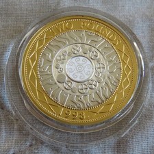 1998 UK PIEDFORT £2 SILVER