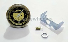 BMW REPLICA SPEEDO 0-90 MPH WHITE FACE METAL CASED FOR BMW R25 R26 & R 50-51