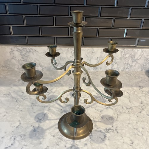 Solid brass candelabra - solid,