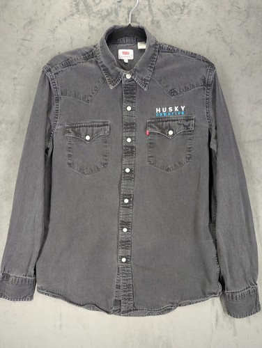 Levis denim shirt men - denim,