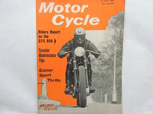 April 1965 motor cycle - 1965,