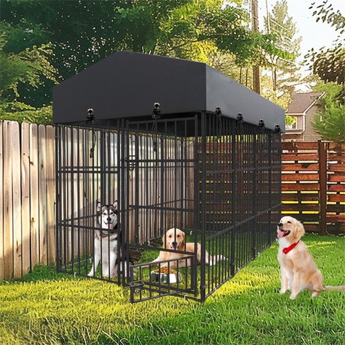 Extra large metal dog playpen - dog,