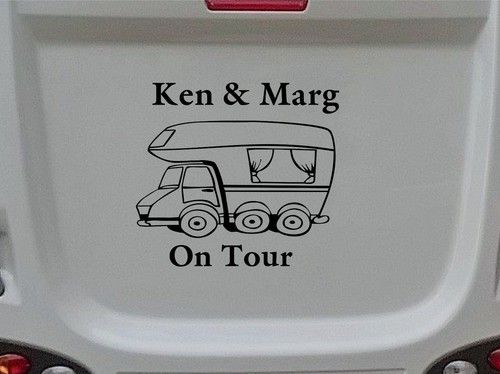 Campervan motorhome sticker - campervan,