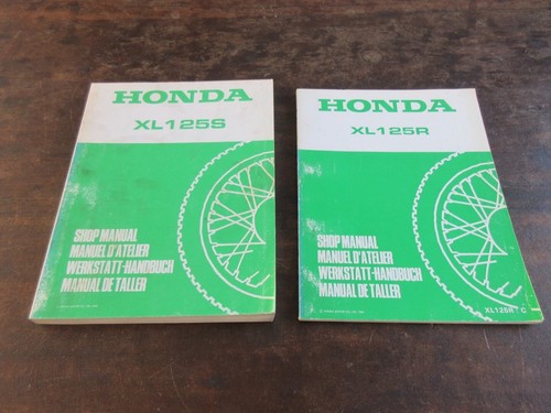 Honda xl125s xl125r 1978 - xl125r, 1982