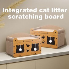Cat house scratcher - cat,