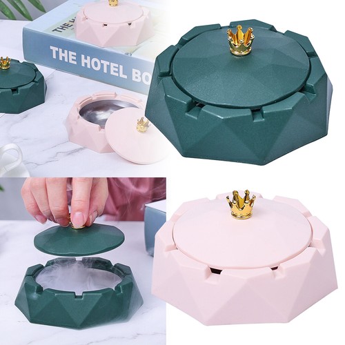 Stainless steel ashtray - steel, with