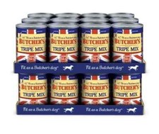 Butchers Tripe Mix Healthy Dog Food Grain Free Natural Balanced (24 x 400g Tins)