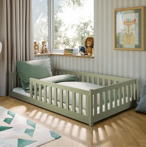 Wooden bed otis - wooden,