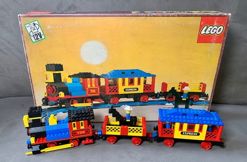 Lego 726 12v western - 12v, train