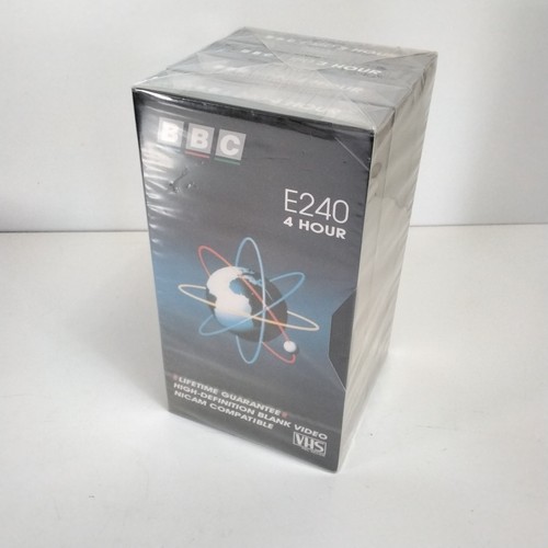 Bbc e240 blank vhs - blank,