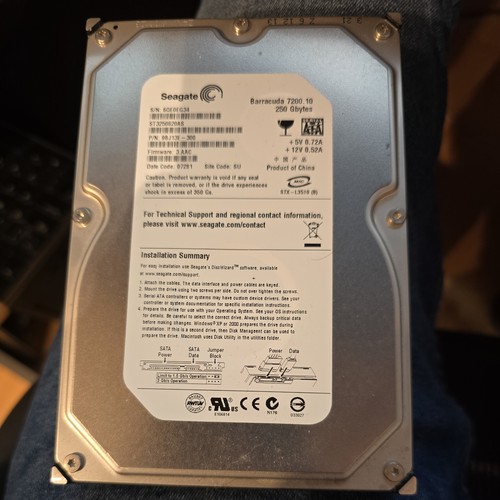 Seagate barracuda st3250820as - seagate,