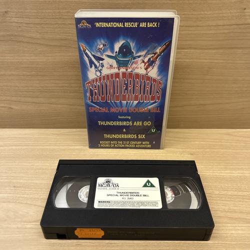 Thunderbirds vhs video - thunderbirds,