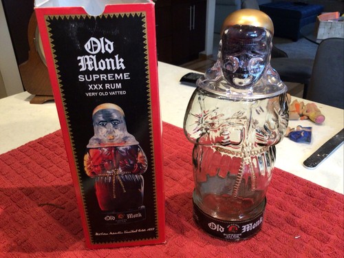 Vintage old monk supreme rum - vintage,