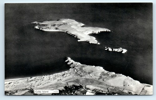 Postcard caldey island - postcard, aerial