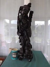 Old very Large 66cm Carved