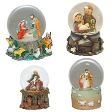 Christmas Nativity Scene Mini Snow Globe Waterball - Choose Design