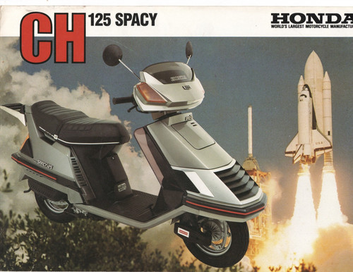 Honda spacy 125 brochure - spacy, ch