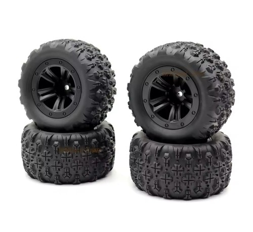 4pcs 85mm rubber tires wheels - 4pcs,