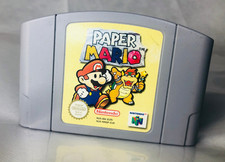 Video Game Paper Mario Cart