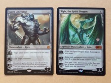FOIL Karn Liberated Ugin The Spirit Dragon MTG Magic Gathering Cards See Photos