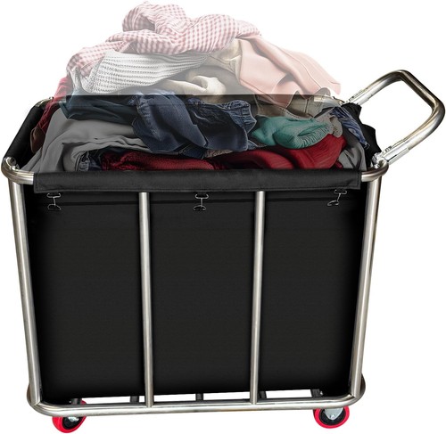 460l commercial laundry cart - 460l,