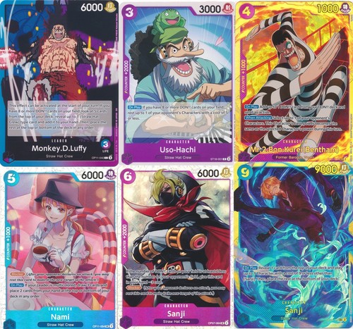 Blue purple luffy deck - luffy,