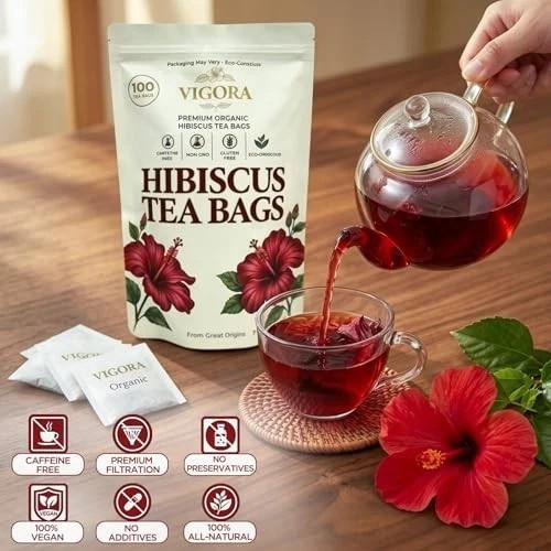 Hibiscus tea bags 100 - bags,