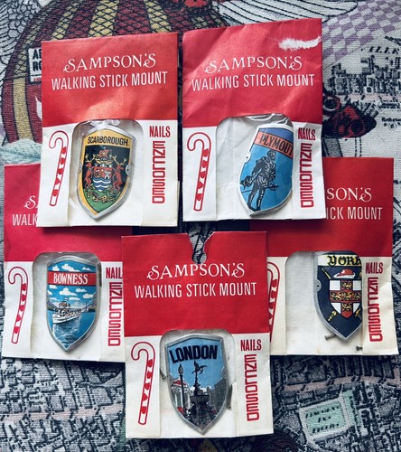 Walking stick badges 5 - badges, x