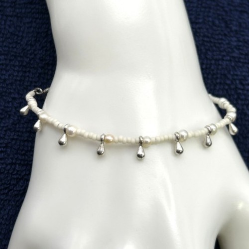 Denmark pearl charm bracelet - charm,