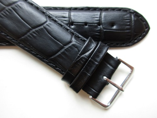 Black alligator print matt - , 24