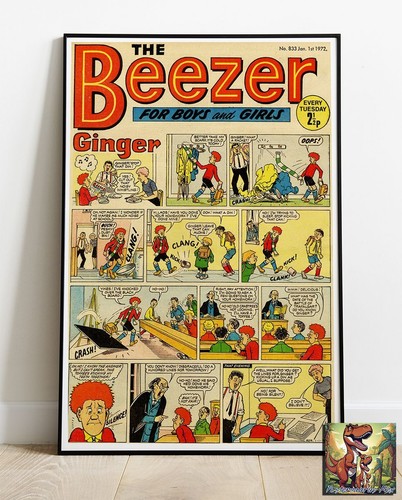 The beezer comic cover jan - the,