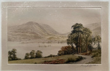 1920 Antique Etched Print