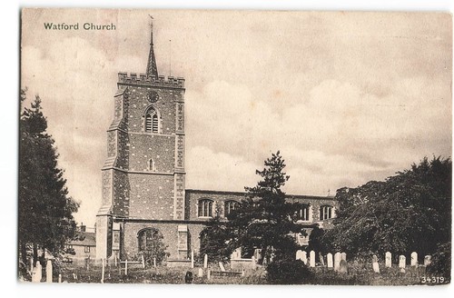 Watford church 1906 - watford,