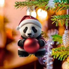 Cartoon Car Panda Pendants