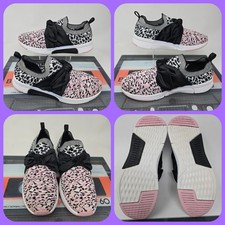 Skechers womens Size 6 trainers mark nason modern jogger debbie pink blk leopard