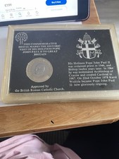 Coin commemorating pope - coin,