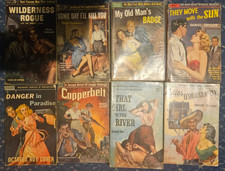 8 US Popular Library vintage