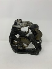 African wildlife sculpture Five Big Animals 8” Tall [A4-6-79]