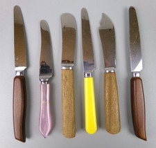 6 Butter Spreaders Knives