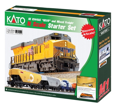 Kato 106 0024 - bnsf, ge
