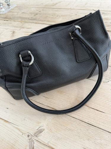 Coccinelle black grain leather - black,