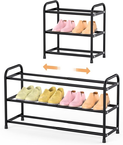 Tier expandable shoe rack - tier,