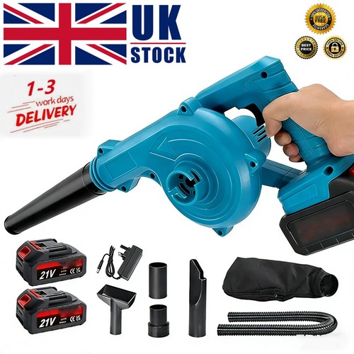 Cordless leaf blower - leaf, suction