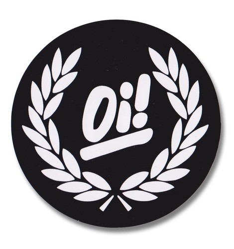 Vinyl sticker decal - oi,